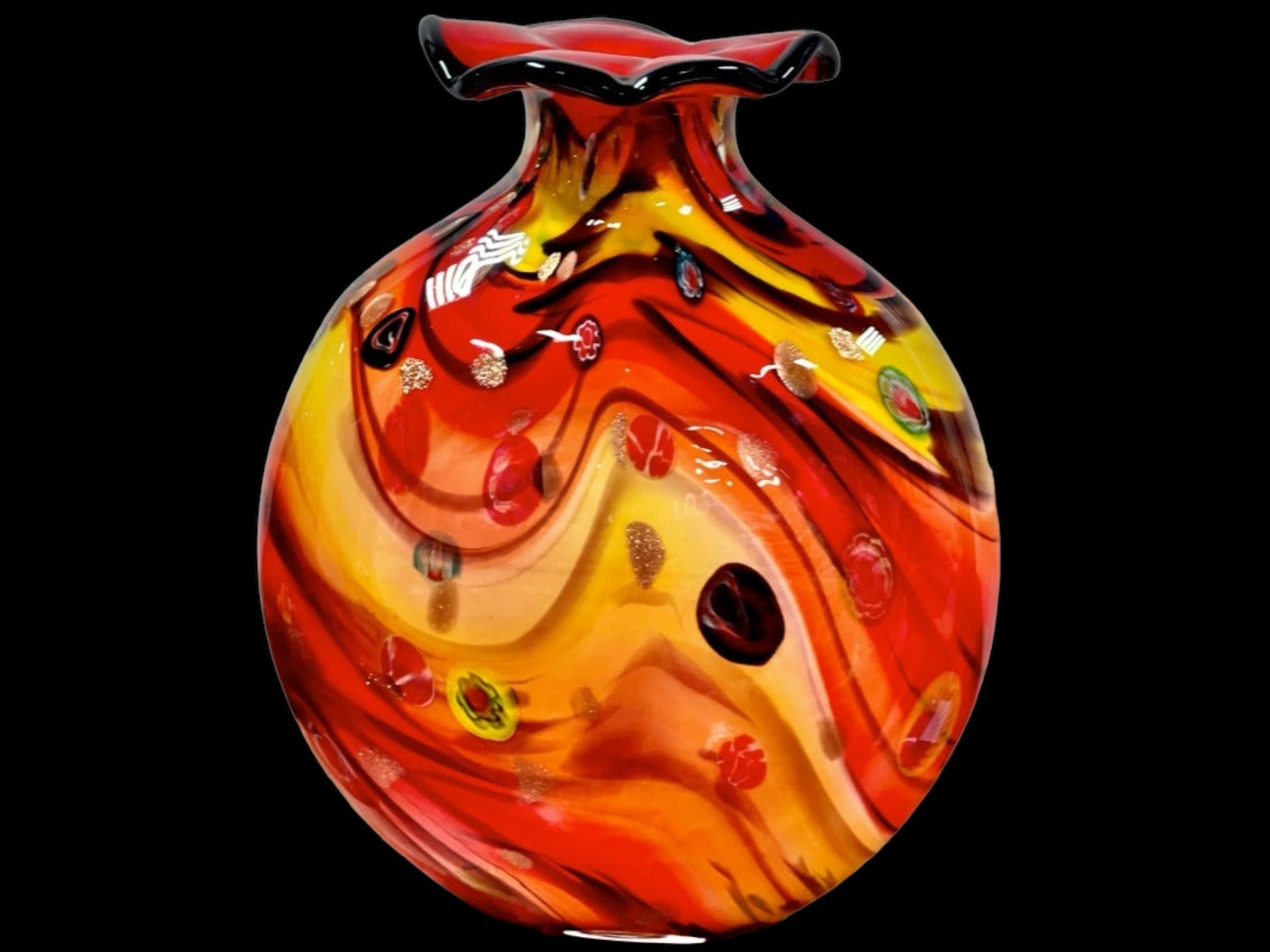 Buy Murano glass blown Vases in Australia Marco Furniture