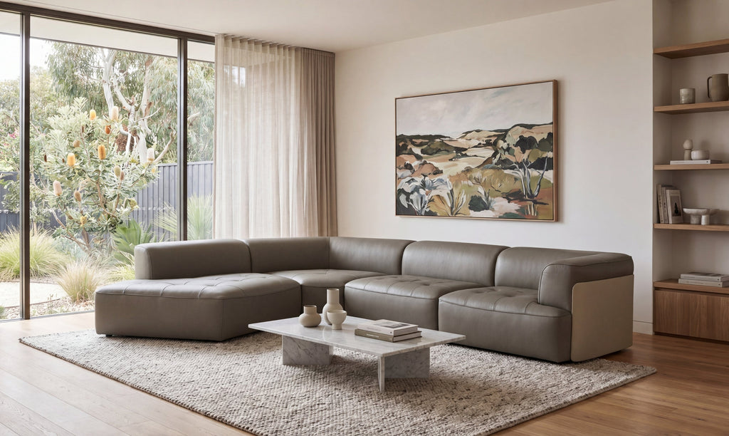 Leather Lounges Built For Real Australian Homes