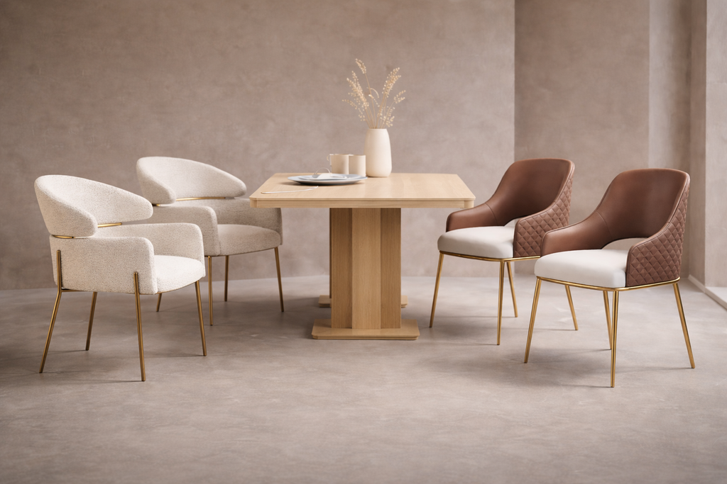 From Leather to Boucle: What to Look for in Great Dining Chairs