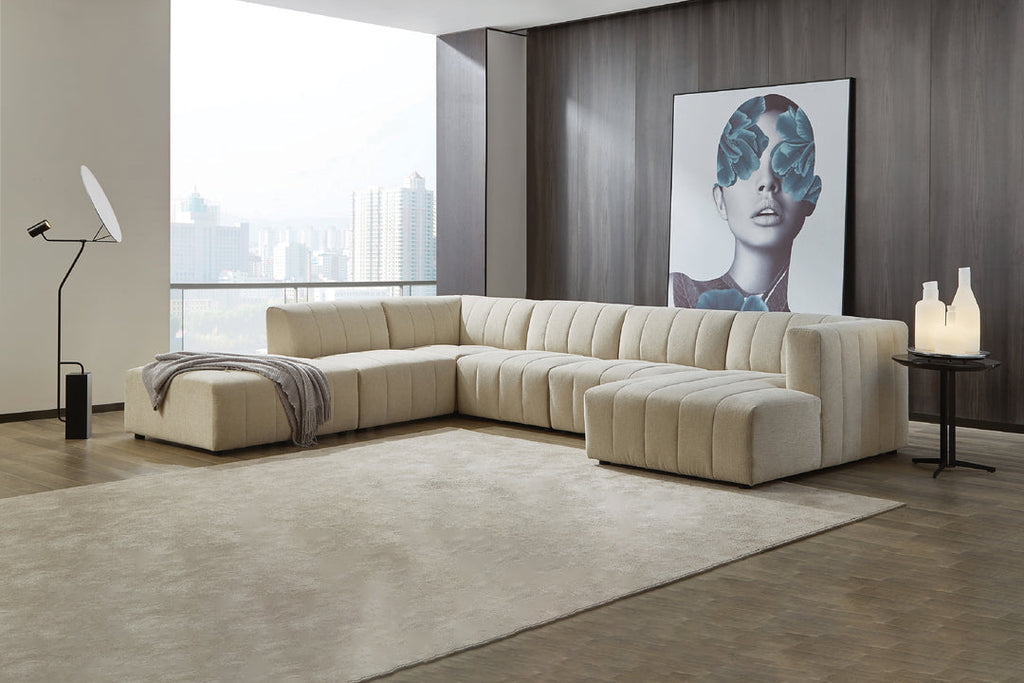 Why Bouclé and Fabric Lounges Are Trending in Modern Homes