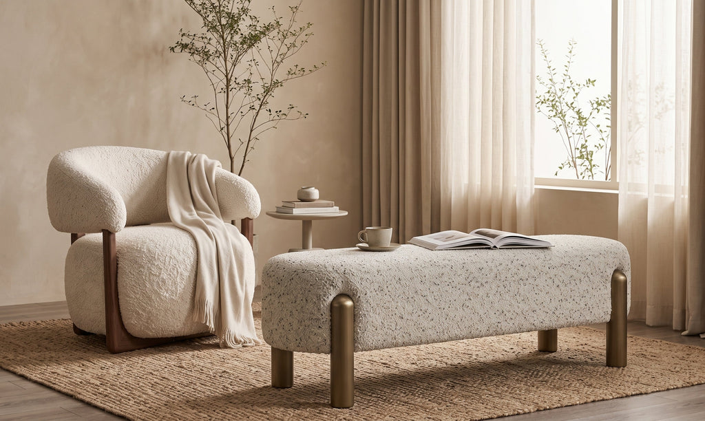 Armchairs & Ottomans: How to Choose, Place and Style Them