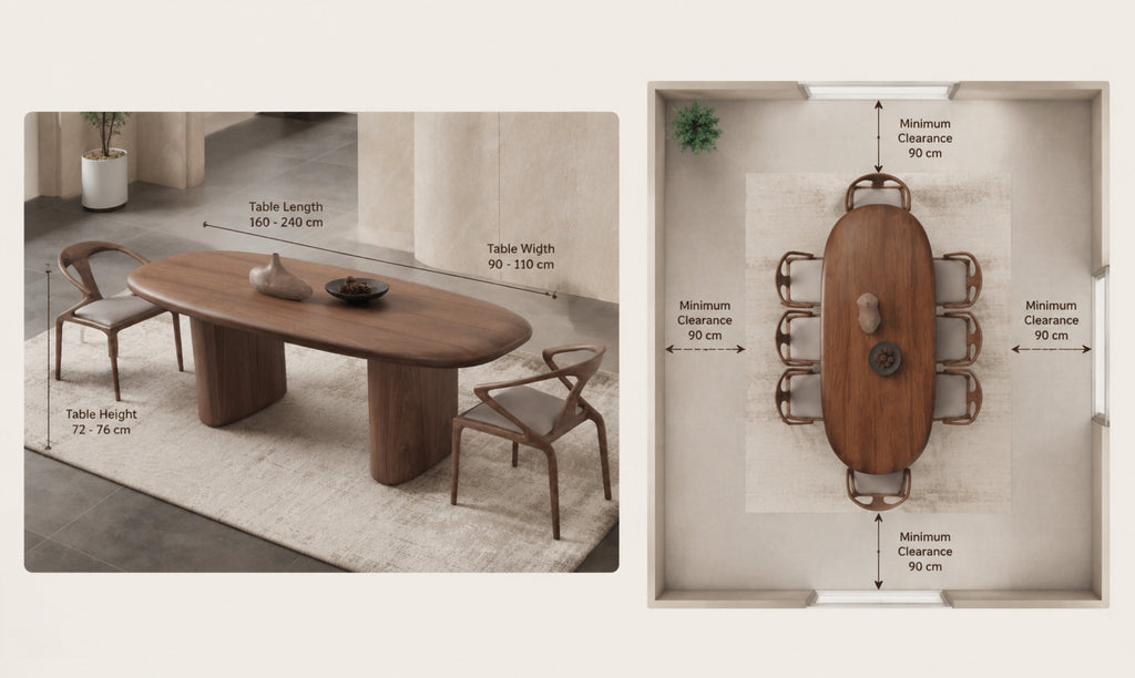 Dining Table Size Guide: How to Choose the Right Table for Your Australian Home (2026)