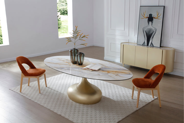 Monte Royale Sintered Stone Dining Table