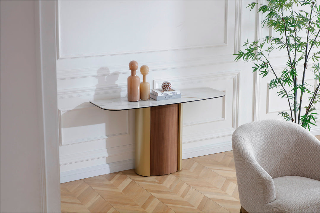 Forma Bella Sintered Stone Hallway Table