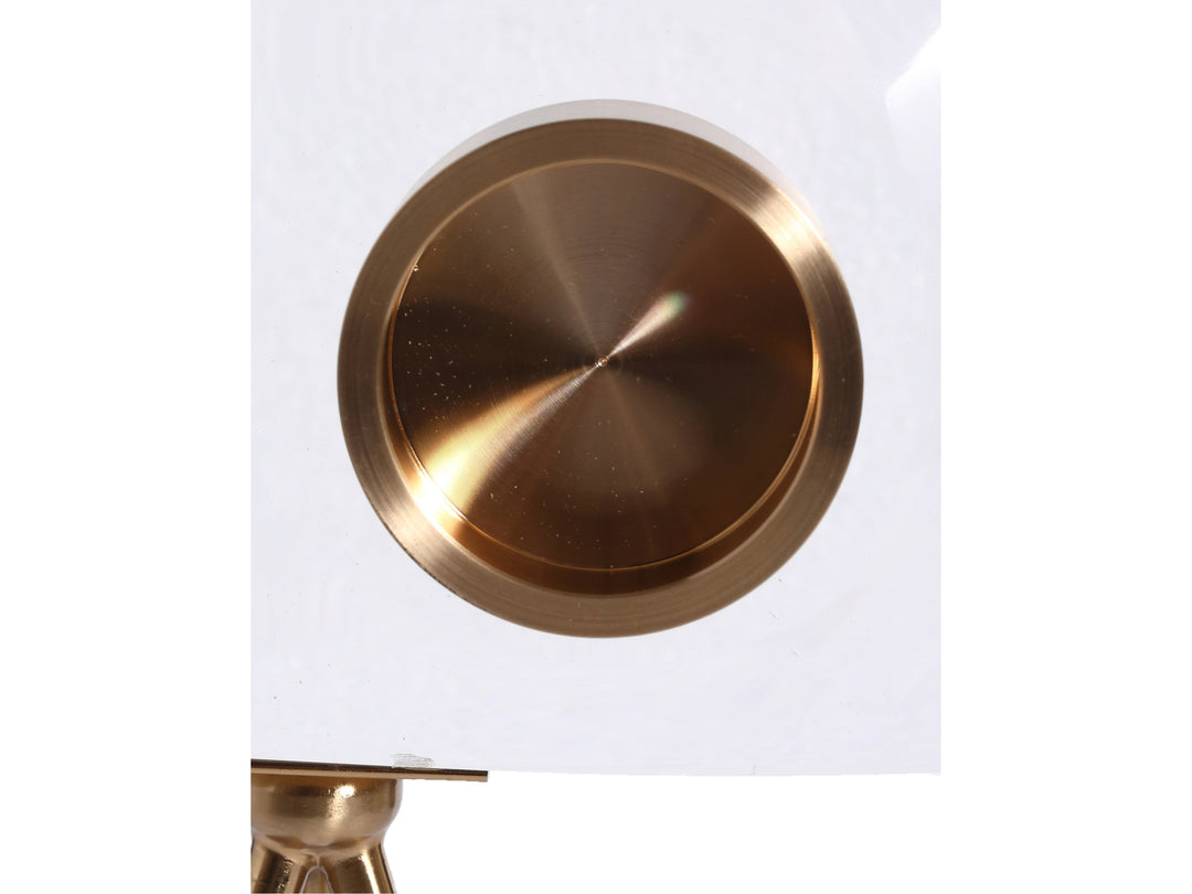 Crystal Gold Camera Decor Set – Modern Crystal Table Decor