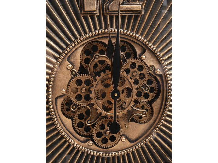 Sterling Extra Large Vintage Moving Cogs Wall Clock (80cm)