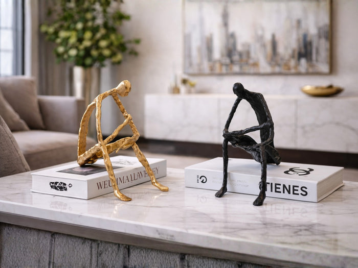 Nora Decorative Figurine – Modern Reading Sculpture