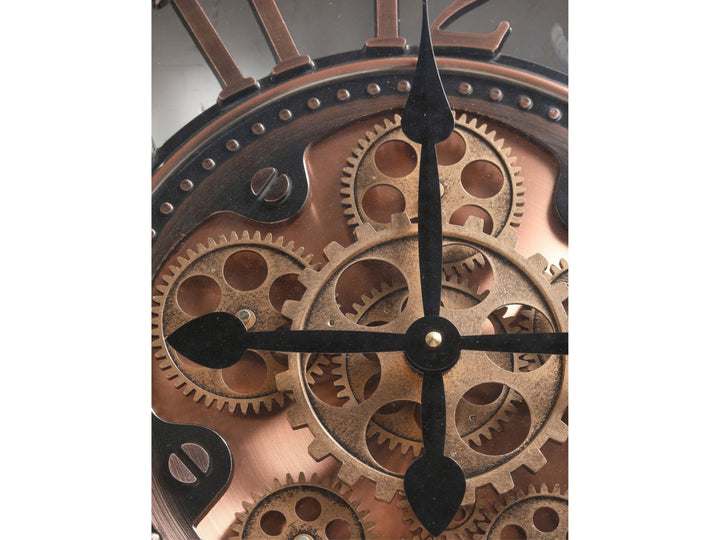 Berlin Moving Gear Roman Wall Clock (53cm)