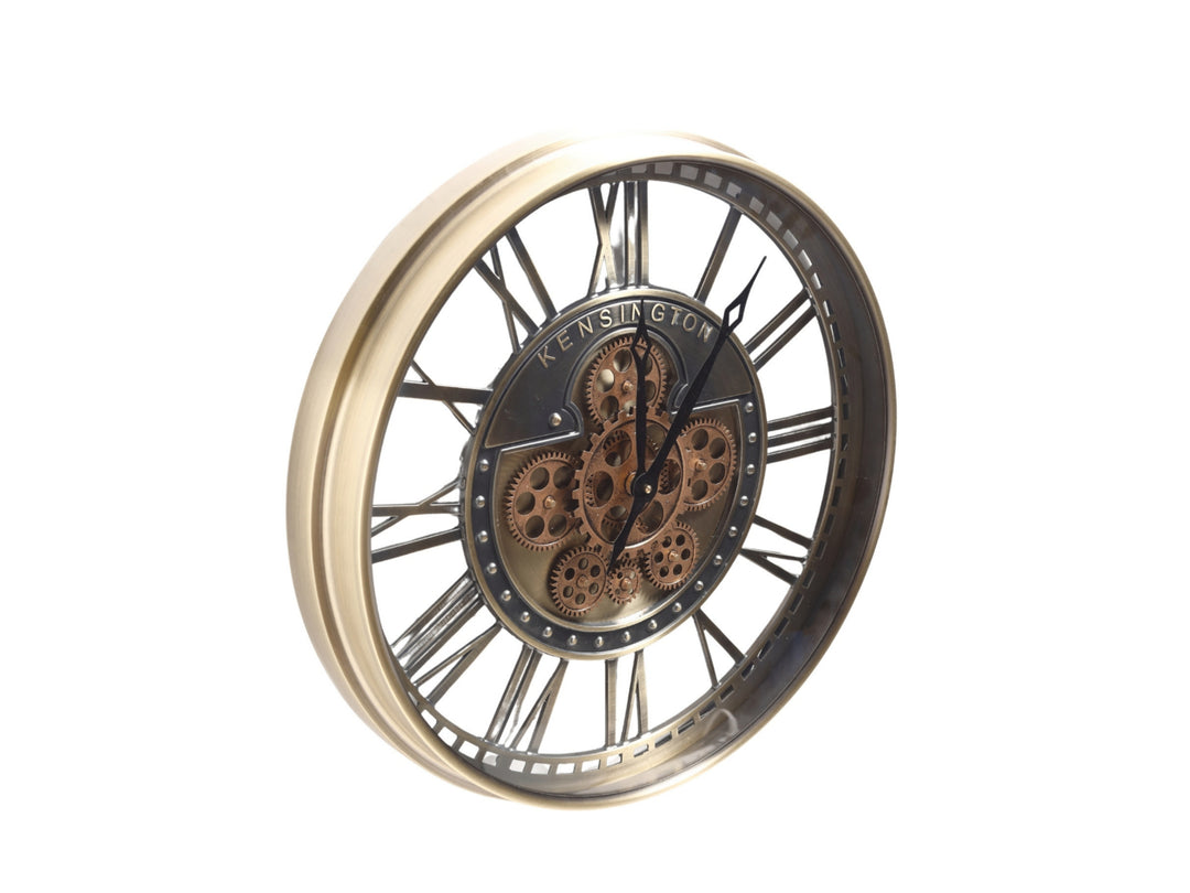 Heritage Moving Gear Roman Wall Clock (53cm)