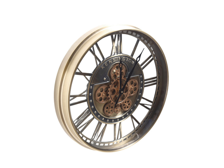 Heritage Moving Gear Roman Wall Clock (53cm)