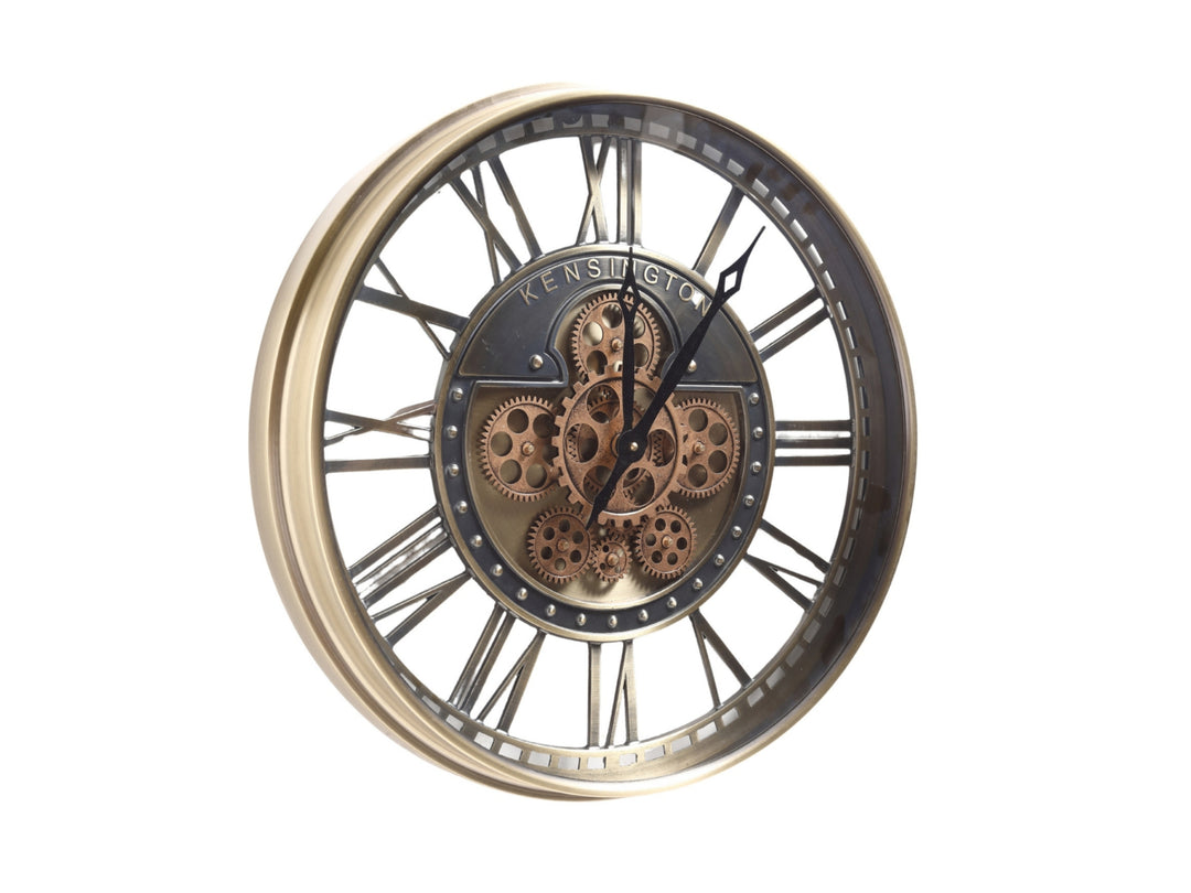 Heritage Moving Gear Roman Wall Clock (53cm)