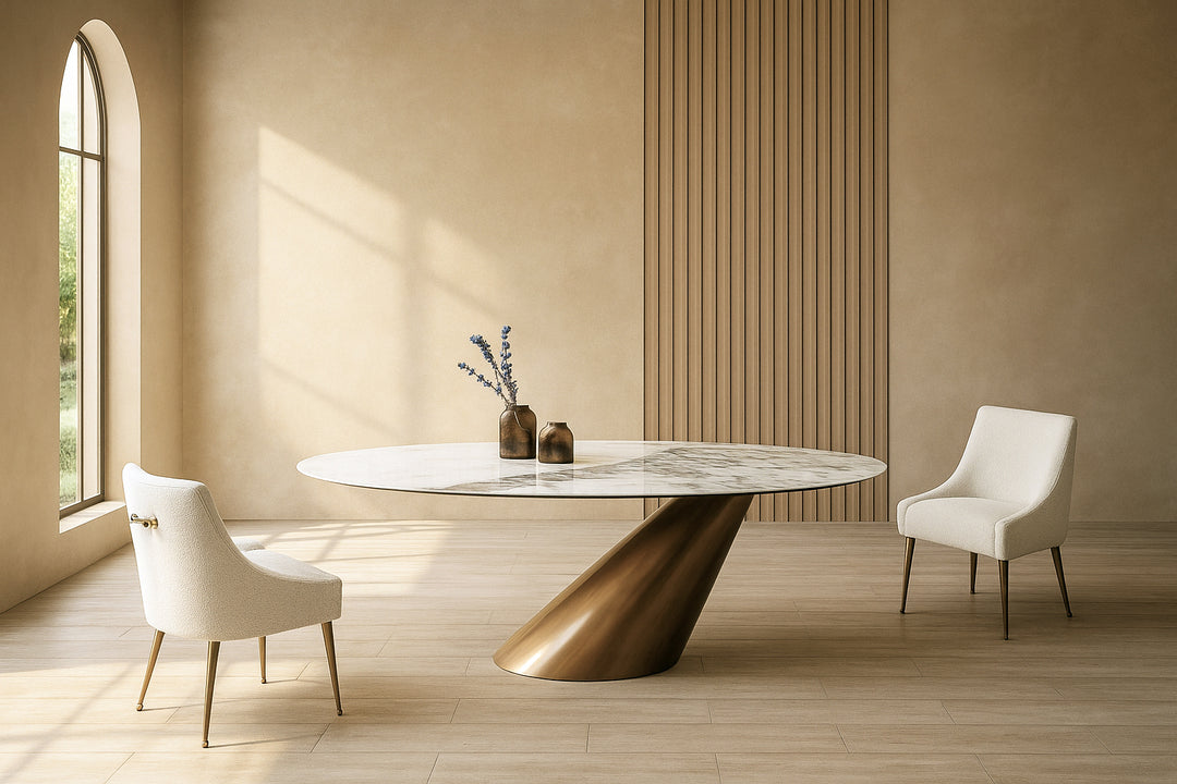 Vita Luno Sintered Stone Dining Table