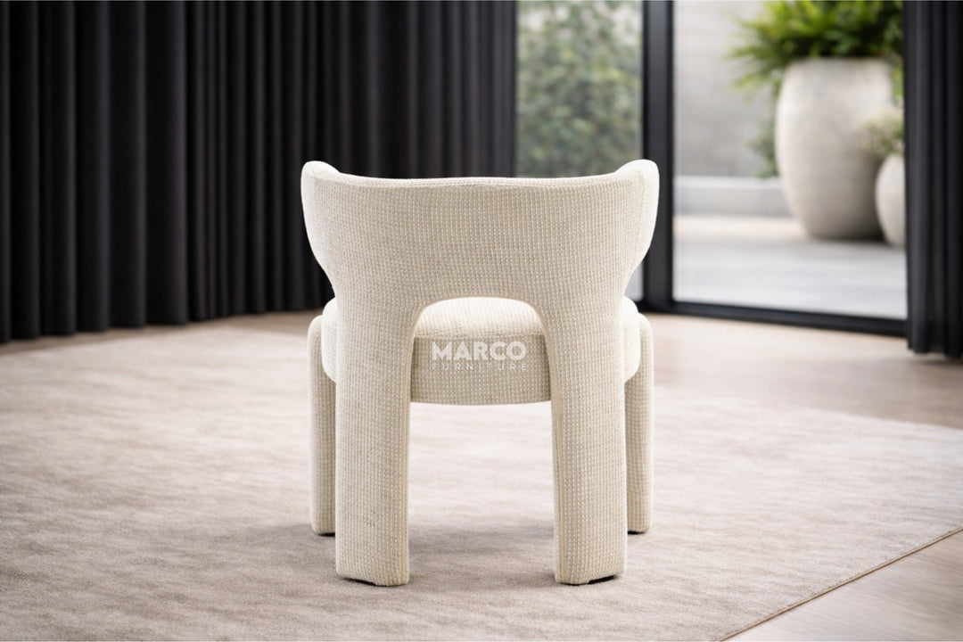 Orlen Woven Fabric Dining Chair