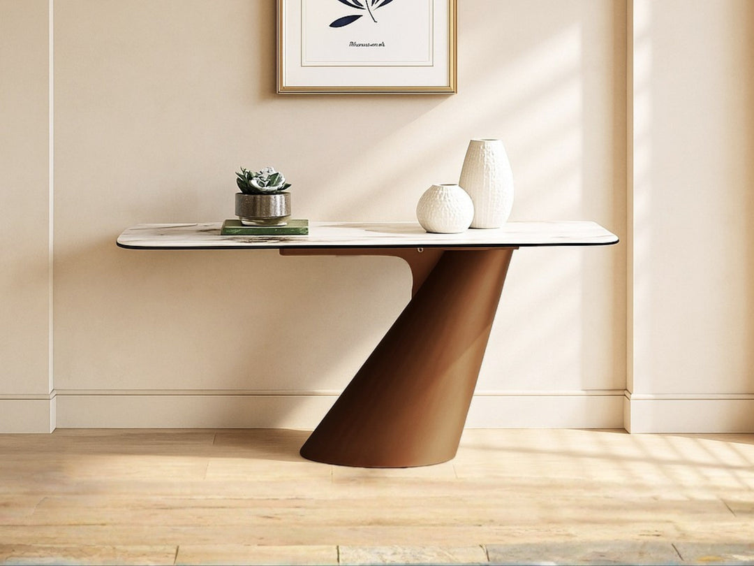 Vita Luno Sintered Stone Hallway Table