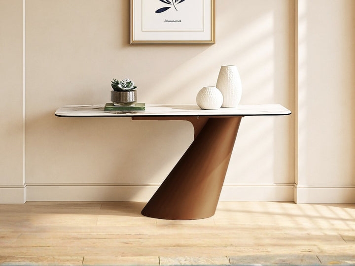 Vita Luno Sintered Stone Hallway Table