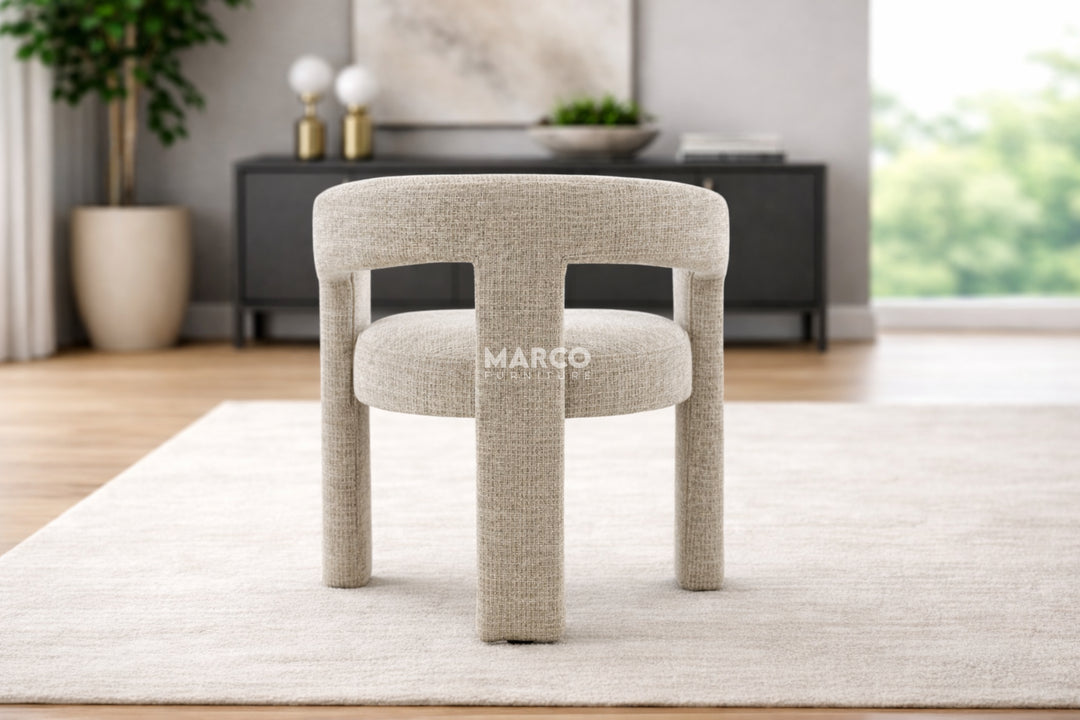 Zara Woven Fabric Dining Chair