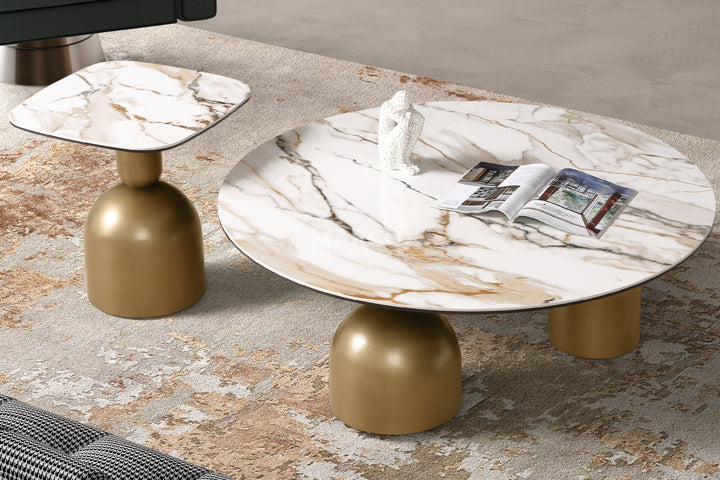 Casa Bella Sintered Stone Side Table