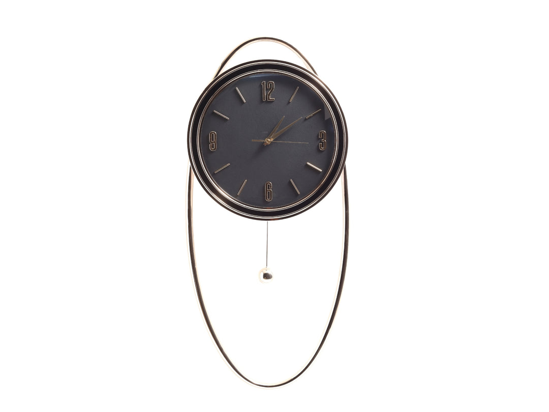 Preston Oval Pendulum Hanging Wall Clock