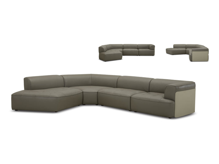 Emporium Modular Chaise Lounge – Premium Leather Corner Sofa