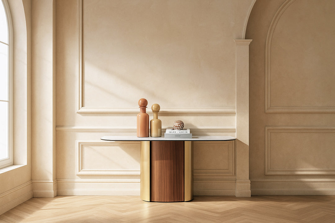 Forma Bella Sintered Stone Hallway Table