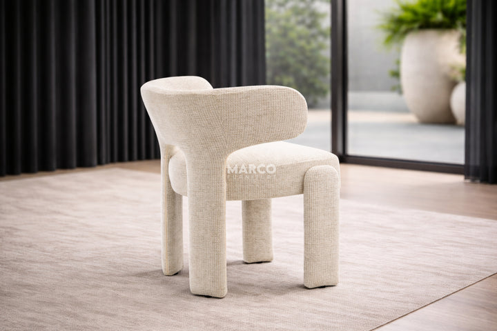 Orlen Woven Fabric Dining Chair