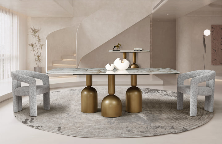 Casa Bella Sintered Stone Dining Table