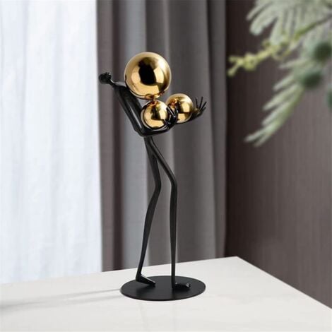 Echo Abstract Figurine – Decorative Table Sculpture