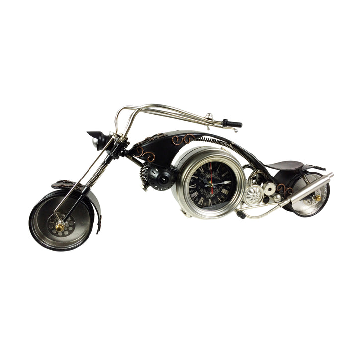 Roadster Vintage Style Motorbike Table Clock – 65cm