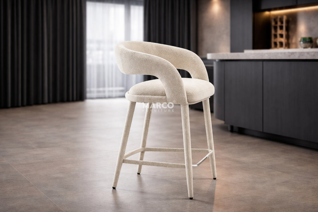Aspen Fabric Bar Stool