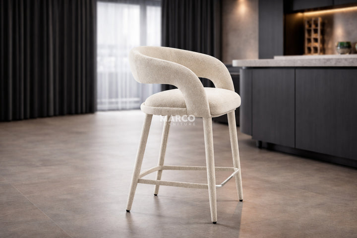 Aspen Fabric Bar Stool