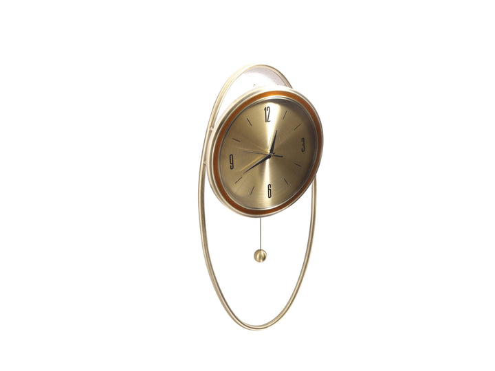 Preston Oval Pendulum Hanging Wall Clock