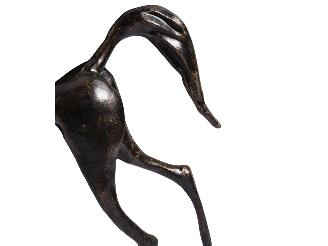 Arlo Decorative Horse Figurine – Abstract Table Sculpture