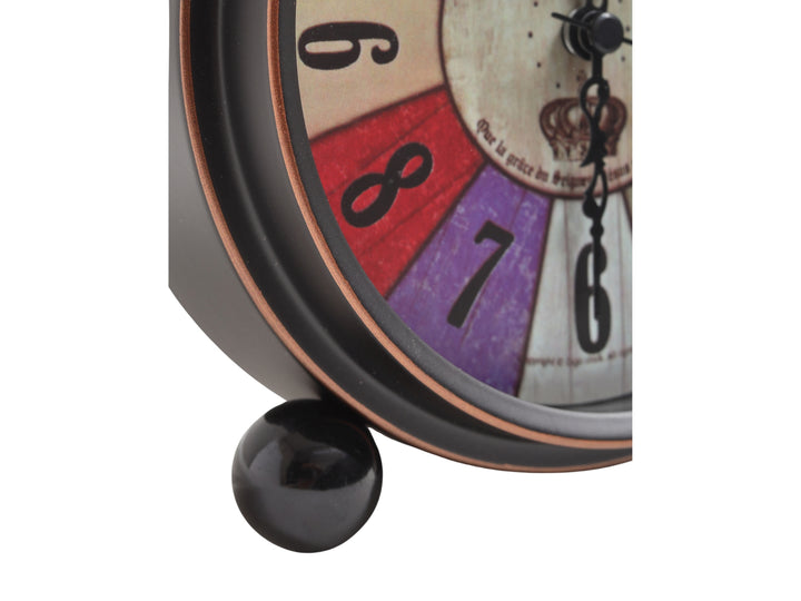 Stellar Retro Rainbow Dial Desk Clock