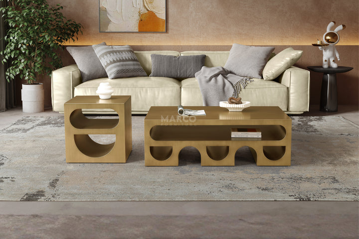 Dublin Metal Coffee Table Set