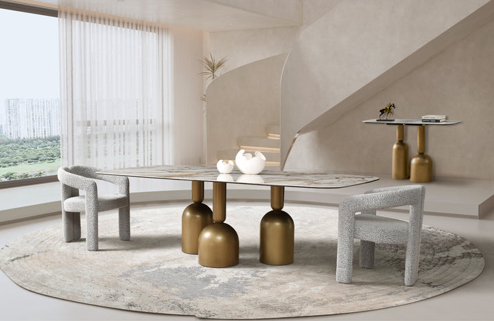 Casa Bella Sintered Stone Dining Table