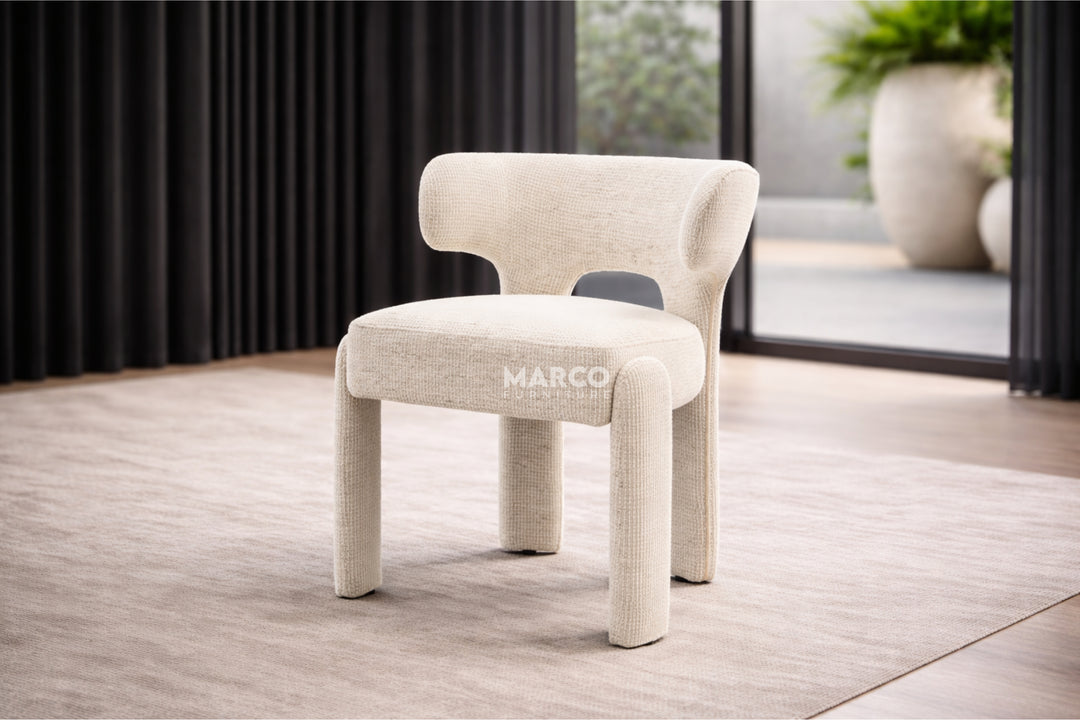Orlen Woven Fabric Dining Chair