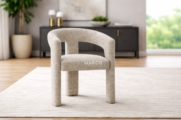Zara Woven Fabric Dining Chair