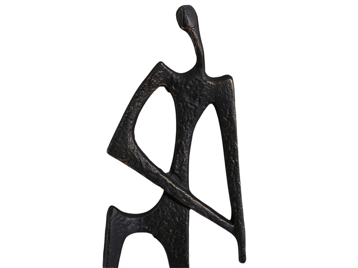 Minimal Tall Abstract Metal Sculpture