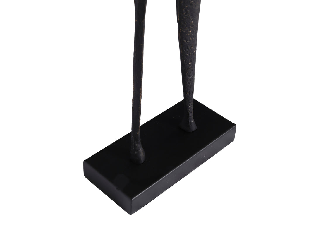 Minimal Tall Abstract Metal Sculpture