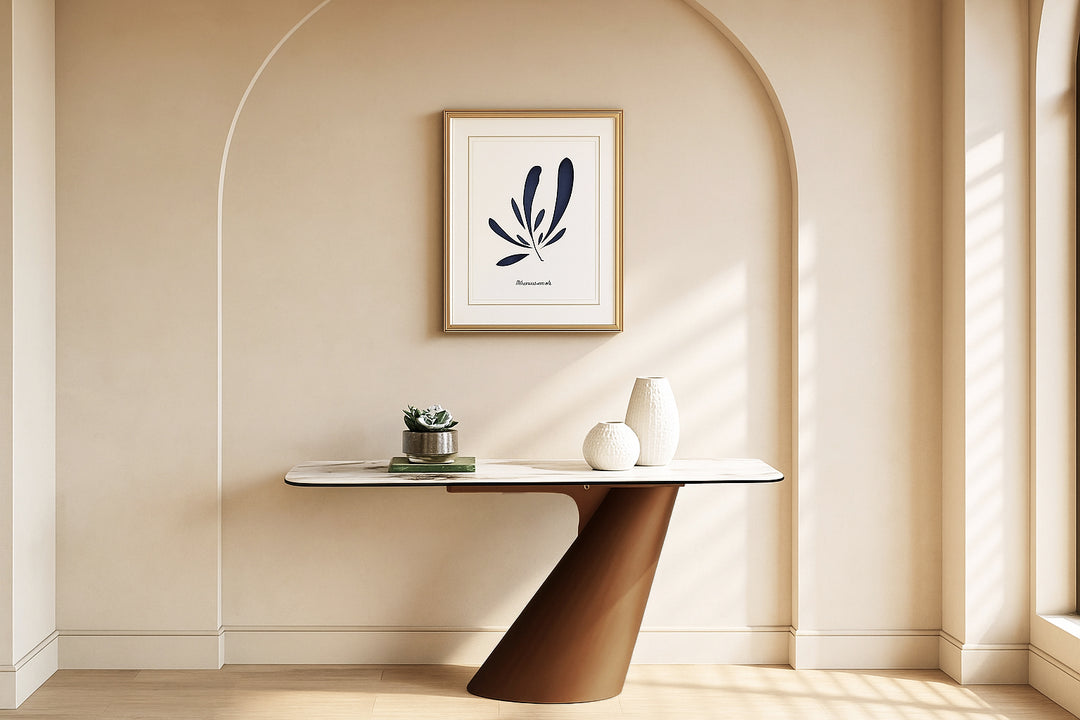 Vita Luno Sintered Stone Hallway Table