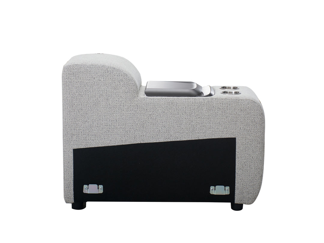Bellavia Modern Fabric Corner Lounge – L-Shaped Modular Sofa