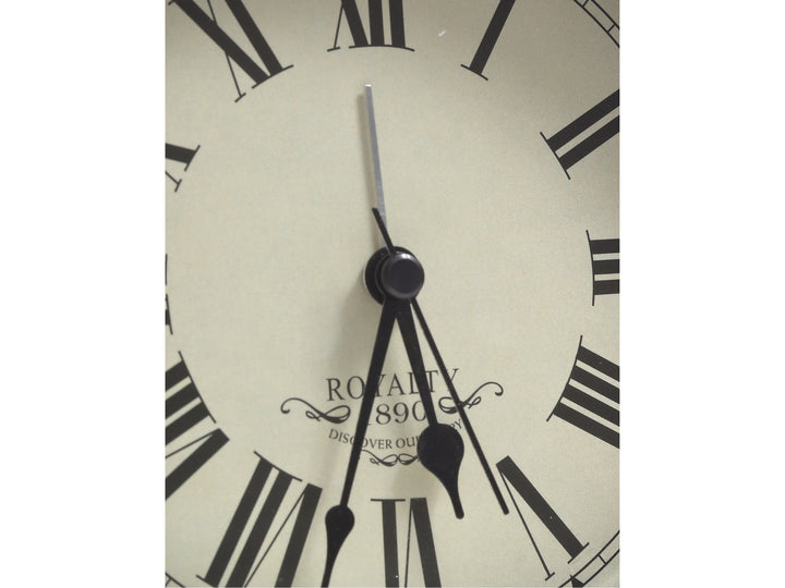 Noble Classic Desk Clock with Roman Numerals