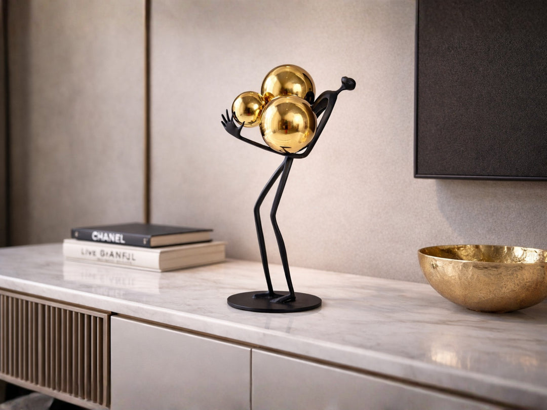 Echo Abstract Figurine – Decorative Table Sculpture