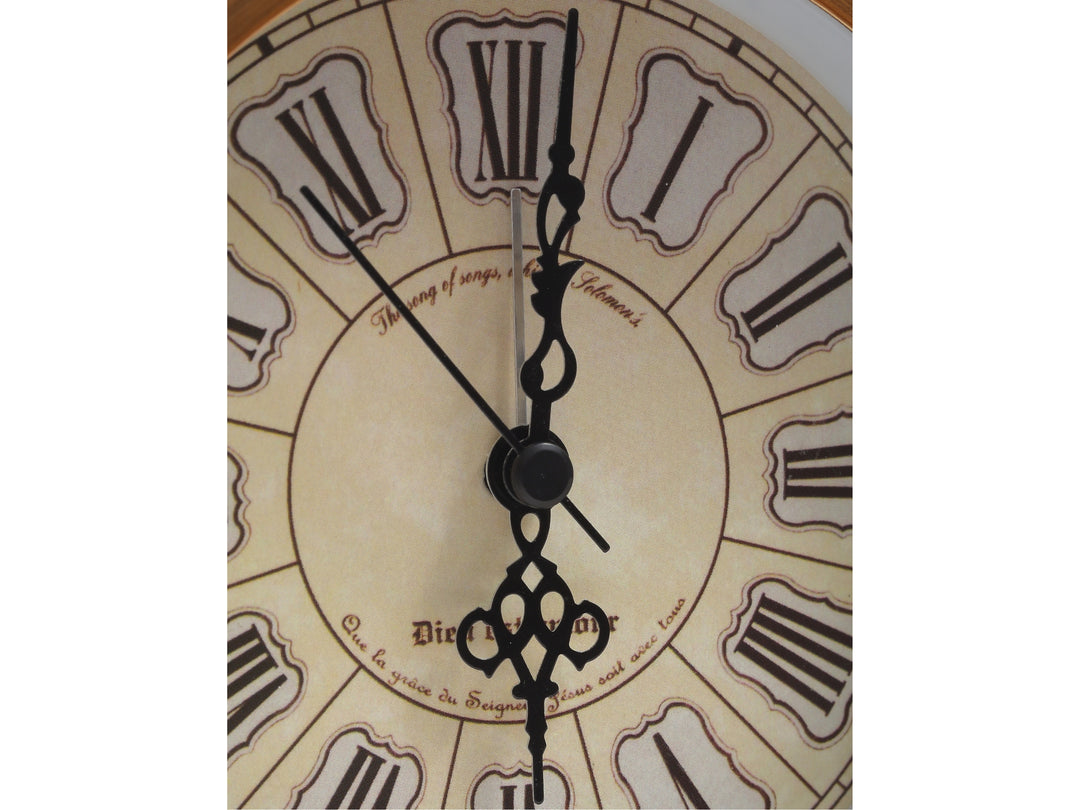 Regal Twin-Bell Roman Numeral Table Clock