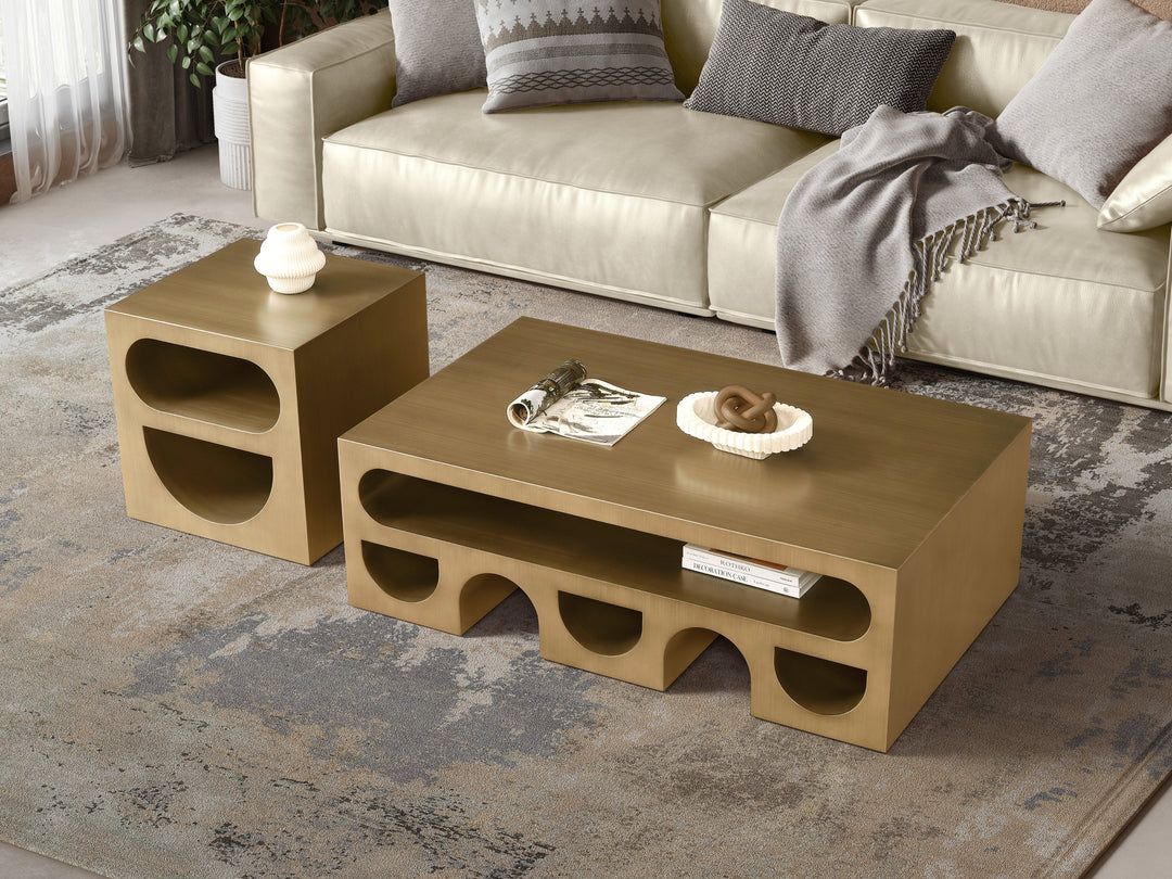 Dublin Metal Coffee Table Set