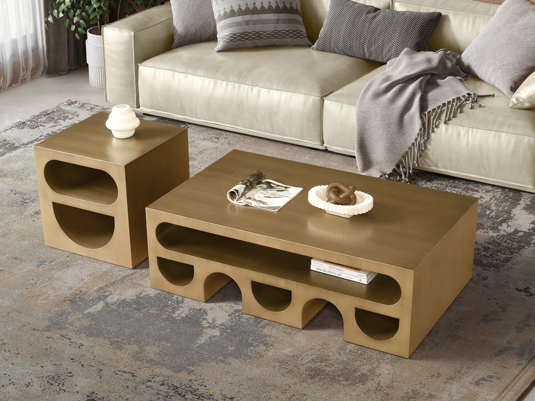 Dublin Metal Coffee Table Set