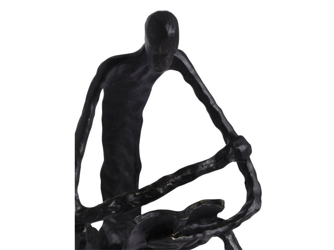 Nora Decorative Figurine – Modern Reading Sculpture