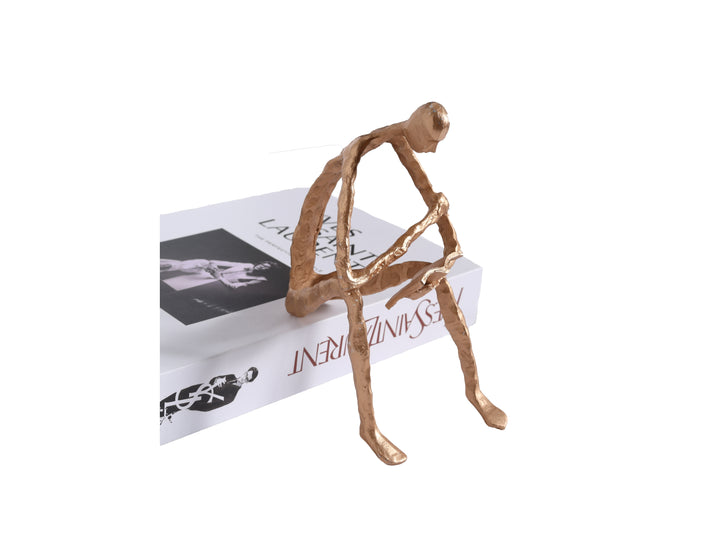 Nora Decorative Figurine – Modern Reading Sculpture