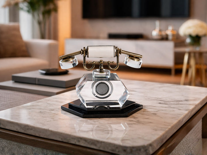 Acrylic Vintage Telephone Decor