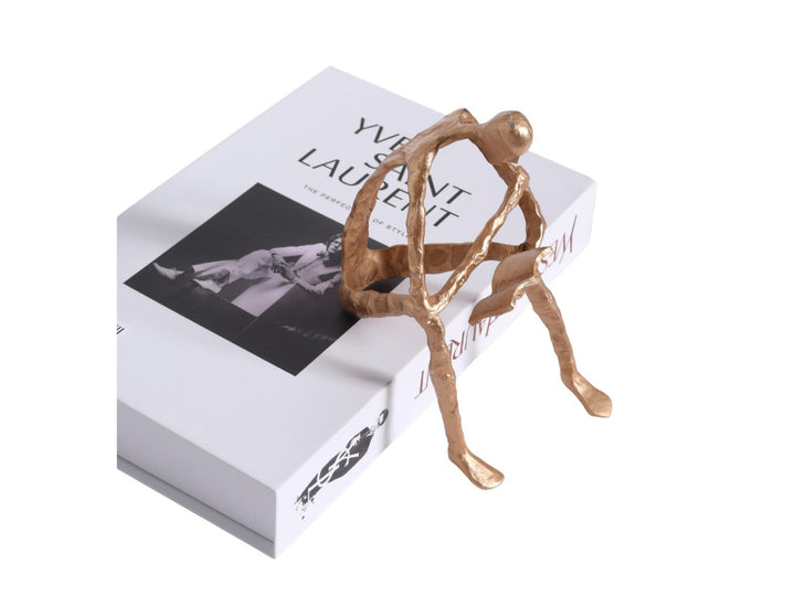 Nora Decorative Figurine – Modern Reading Sculpture